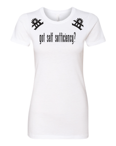 Got Self Sufficiency? White & Black (Goddesses)